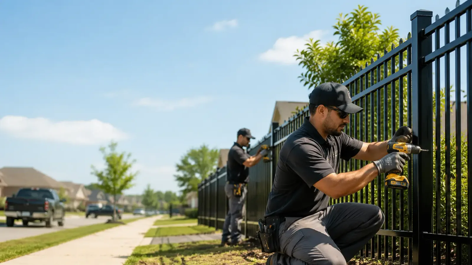 Metal Fence Installation in Freeland, PA